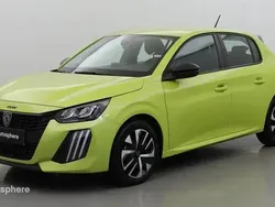 Jaune Utilisé 2024 Peugeot 208 Active Citadine | 15 799 € (Prix juste)