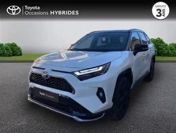 Blanc nacré/toit noir attitude Utilisé 2022 Toyota RAV4 Hybrid SUV | 43 990 € (Prix cher)