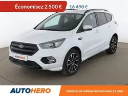 Blanc Utilisé 2017 Ford Kuga ST-Line SUV | 13 990 € (Bon prix)