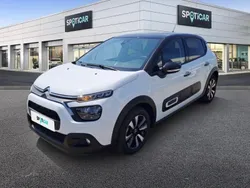 Blanc banquise (o) noir perla nera Utilisé 2023 Citroën C3 PureTech Citadine | 14 290 € (Prix juste)