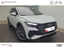 Blanc glacier métallisé Utilisé 2024 Audi Q4 e-tron Design SUV | 48 590 €