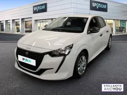 Blanc Utilisé 2020 Peugeot 208 S Citadine | 9 490 € (Bon prix)