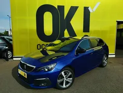 Bleu Utilisé 2019 Peugeot 308 GT-line Break | 15 790 € (Prix juste)