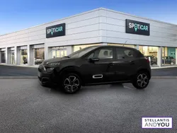 Noir Utilisé 2022 Citroën C3 PureTech Citadine | 11 390 € (Prix juste)