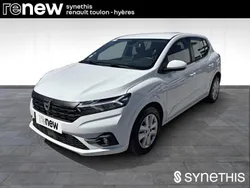 Blanc Utilisé 2022 Dacia Sandero Comfort Citadine | 12 490 € (Prix juste)