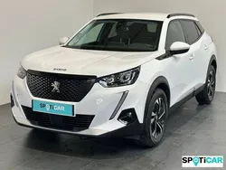 Blanc Utilisé 2021 Peugeot 2008 Allure SUV | 17 490 € (Prix juste)
