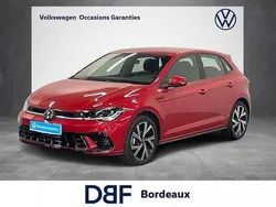 Rouge Utilisé 2022 VW Polo R-line | 19 999 € (Prix juste)