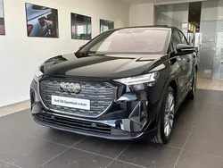 Noir mythe métallisé Utilisé 2024 Audi Q4 Sportback e-tron Design SUV | 57 900 €