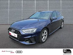 Bleu navarre métallisé Utilisé 2024 Audi A4 S-Line Break | 38 990 € (Prix juste)
