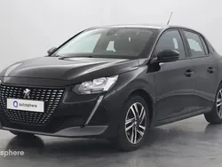 Noir Utilisé 2020 Peugeot 208 Allure Citadine | 10 999 € (Prix juste)
