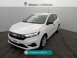 Blanc Utilisé 2024 Dacia Sandero Essentiel Citadine | 13 990 € (Prix juste)