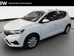 Blanc Utilisé 2024 Dacia Sandero Expression Citadine | 16 480 € (Prix juste)