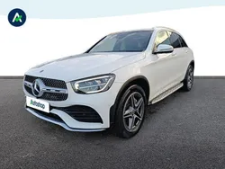 Blanc Utilisé 2020 Mercedes GLC220 AMG line SUV | 37 900 € (Prix juste)