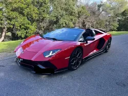 Rouge Utilisé 2022 Lamborghini Aventador Cabriolet | 695 000 €