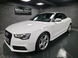 Blanc Occasion 2014 Audi A5 Cabriolet S-Line Cabriolet | 20 990 € (Prix assez cher)