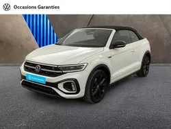 Blanc pur, capote noire Utilisé 2023 VW T-Roc Cabriolet R-line Cabriolet | 33 900 € (Prix juste)
