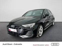 Noir mythic métallisé Utilisé 2024 Audi A3 S-Line | 39 890 € (Prix assez cher)