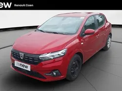 Rouge Utilisé 2022 Dacia Sandero Comfort Citadine | 13 990 € (Prix juste)