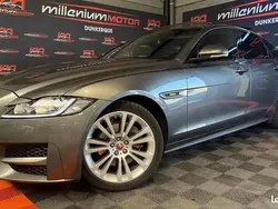 Gris Utilisé 2018 Jaguar XF R-Sport Berline | 23 490 € (Prix juste)