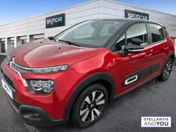 Rouge Utilisé 2021 Citroën C3 PureTech Citadine | 13 690 € (Prix juste)