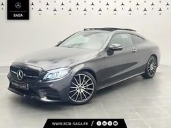 Gris foncé Utilisé 2022 Mercedes C220 AMG line Coupé | 42 500 €