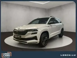 Blanc Utilisé 2024 Skoda Karoq SportLine SUV | 35 887 € (Prix cher)