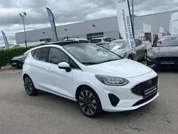 Blanc Utilisé 2023 Ford Fiesta Titanium Citadine | 19 499 € (Prix assez cher)