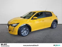 Jaune Utilisé 2021 Peugeot e-208 Style Citadine | 13 990 € (Prix juste)