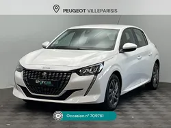 Blanc Utilisé 2021 Peugeot 208 Business-Line Citadine | 11 490 € (Prix juste)