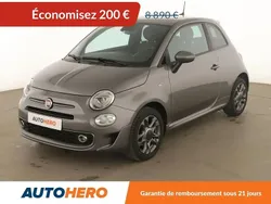 Gris Utilisé 2019 Fiat 500 S Citadine | 8 690 € (Bon prix)