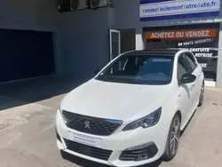 Blanc Utilisé 2018 Peugeot 308 GT-line Berline | 9 990 € (Super prix)