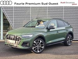 Vert district métallisé Utilisé 2021 Audi Q5 Sportback Ambition SUV | 39 790 € (Prix cher)