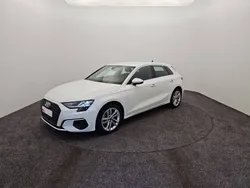 Blanc Utilisé 2023 Audi A3 Sportback Berline | 26 500 € (Prix juste)