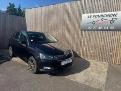 Noir Utilisé 2015 Skoda Fabia Ambition Berline | 9 990 € (Prix assez cher)