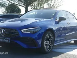 Bleu spectral métallisé Utilisé 2025 Mercedes CLA250e AMG line Berline | 48 999 €