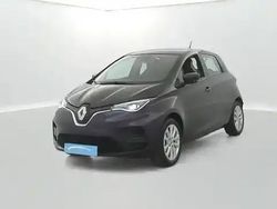 Blanc Occasion 2021 Renault Zoe Zen Citadine | 13 590 € (Prix juste)