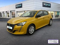 Jaune Utilisé 2022 Peugeot 208 Active Citadine | 11 190 € (Bon prix)