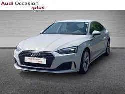 Blanc glacier métallisé Utilisé 2022 Audi A5 Sportback Business | 32 995 € (Bon prix)