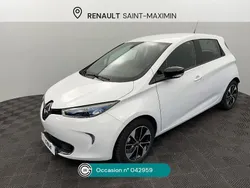 Blanc Utilisé 2019 Renault Zoe Intens Citadine | 9 990 € (Prix juste)