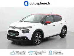 Blanc banquise (o) Utilisé 2022 Citroën C3 PureTech Citadine | 14 999 € (Prix juste)
