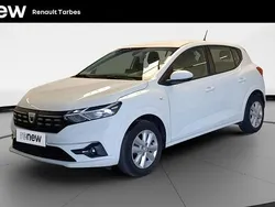 Blanc Utilisé 2022 Dacia Sandero Comfort Citadine | 13 804 € (Prix juste)