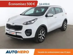 Blanc Utilisé 2017 Kia Sportage GT-Line SUV | 13 990 € (Prix juste)