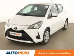 Blanc Utilisé 2018 Toyota Yaris Citadine | 11 690 € (Bon prix)