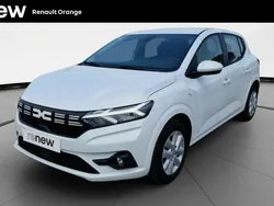 Blanc Utilisé 2023 Dacia Sandero Expression Citadine | 14 480 € (Prix juste)