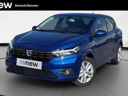 Bleu Utilisé 2021 Dacia Sandero Comfort Citadine | 12 290 € (Prix juste)