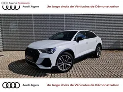 Blanc glacier métallisé Utilisé 2025 Audi Q3 Sportback S-line plus SUV | 54 480 € (Prix cher)