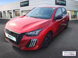 Rouge Utilisé 2024 Peugeot 208 Active Citadine | 13 990 € (Prix juste)