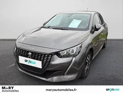 Gris Utilisé 2021 Peugeot 208 Allure Citadine | 14 390 € (Prix juste)