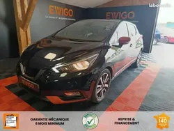 Noir Utilisé 2017 Nissan Micra Acenta Citadine | 7 790 € (Bon prix)