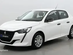 Blanc Utilisé 2021 Peugeot 208 S Citadine | 9 999 € (Bon prix)
